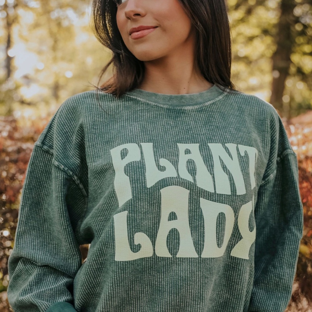 Plant lady sweatshirt